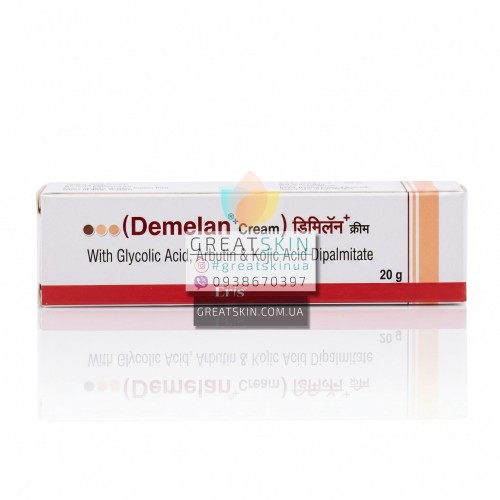 Demelan крем (Гліколева 10% + Арбутин 5% + Койєва 2%) | 20г